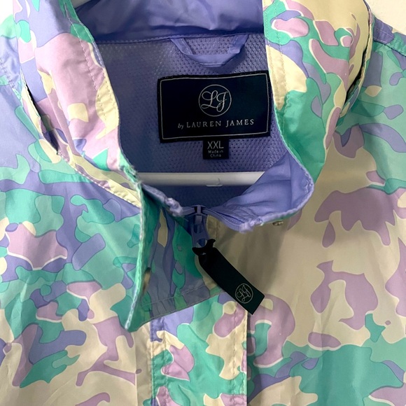 NWT Lauren James Windbreaker/Rain Jacket, Size: XXL - Picture 3 of 6